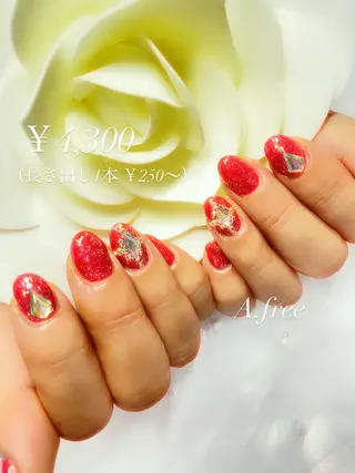 ネイル A.free✧*｡ アレルギー対応✧*｡のネイルデザイン