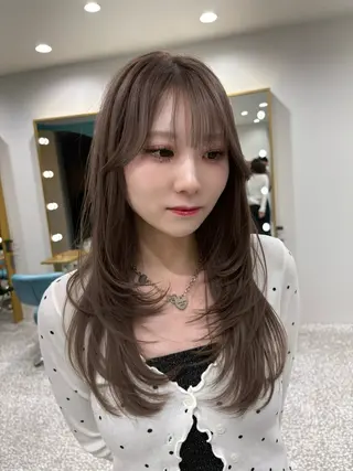 ロング 上谷 圭輝のヘアスタイル