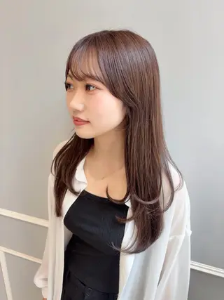 ロング カラー 🦖鶴岡 香純🦖のヘアスタイル