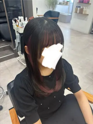 カラー 田中澪🩵ྀི /HUG横浜のヘアスタイル