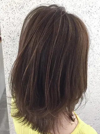 ミディアム カラー ヘアアレンジ ✨ハイクオリティ✨ 山本香也のヘアスタイル