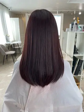 カラー 植村 菜央のヘアスタイル