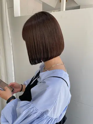 ミディアム 山岡 拓也のヘアスタイル