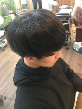 ミディアム ✨上村 潤平✨メンズヘア✨のヘアスタイル