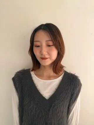 ミディアム karin/ ボブ♡レイヤー♡のヘアスタイル