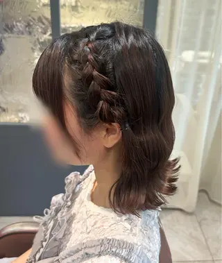 ショート ヘアアレンジ 市沢 光花のヘアスタイル