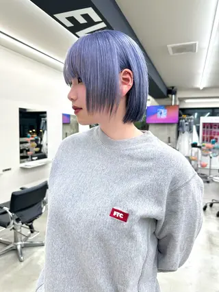 ショート 【ハイトーン特化】 Hugのヘアスタイル