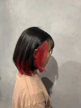ミディアム カラー 江畑 匠 新宿三丁目 徒歩30秒⭐️のヘアスタイル
