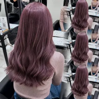 ロング カラー 🦋REISA🦋 エクステ×ハイトーンのヘアスタイル