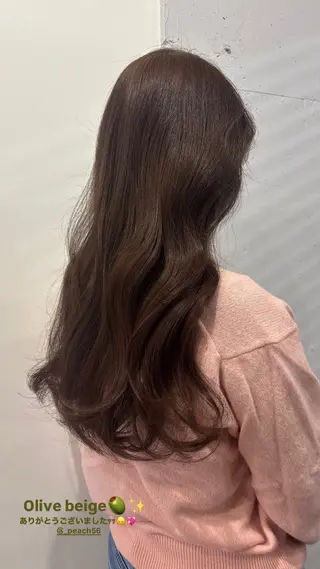 ロング 熊取谷 茉那のヘアスタイル
