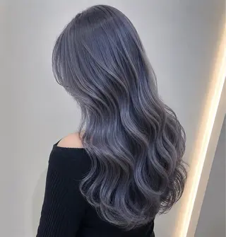 ロング カラー ハイトーンカラー が絶対可愛い✨泰聖✨のヘアスタイル
