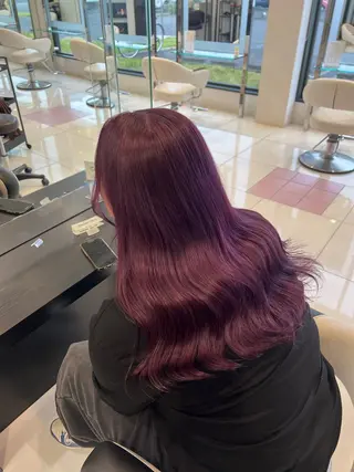 カラー 清水 星奈のヘアスタイル