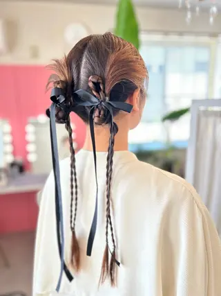 ロング 北本 美幸のヘアスタイル
