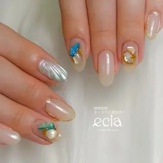 ネイル Nail Salon ecla 〜エクラ〜のネイルデザイン
