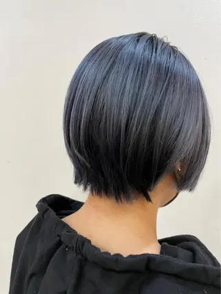 ショート カラー ゆめ ベージュカラーのヘアスタイル
