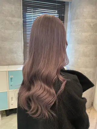 ロング ♡似合わせハイトーン ♡maiのヘアスタイル