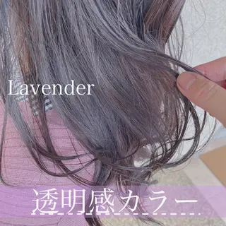 カラー 西尾 優希のヘアスタイル