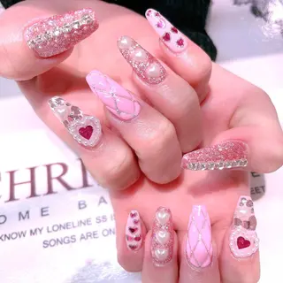 ネイル 長さだし専門店 M2 rikaのネイルデザイン