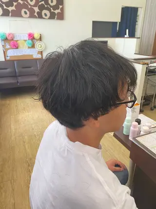 パーマ メンズ Ryo 🌀のヘアスタイル