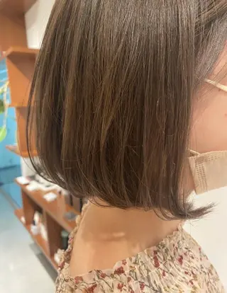 ショート パーマ 飯塚新 🌱カットモデルのヘアスタイル