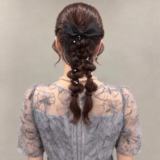 ヘアアレンジ Azu🩰/アレンジ /透明感カラー🎀/のヘアスタイル