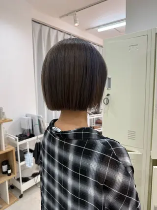 ミディアム カラー ボブ迷子卒業/トレン ドボブ/あすか🐯のヘアスタイル