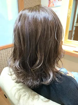 ミディアム ハイトーン得意😍 Lumiereのヘアスタイル