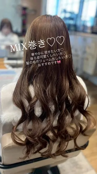 アレンジ/艶カラー 銀座🌼さきえのヘアスタイル