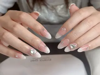 ネイル 🩰ミキ/韓国♡ 大人girlyネイルのネイルデザイン
