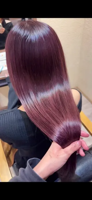 ロング カラー 棚邊 くるみのヘアスタイル