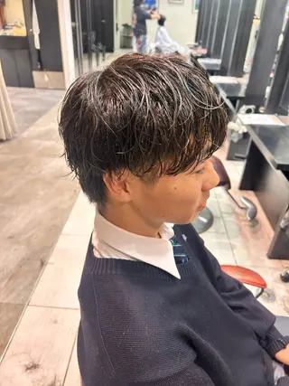 ショート パーマ メンズ 🍁メンズ特化美容師 /関根玲空🍁のヘアスタイル