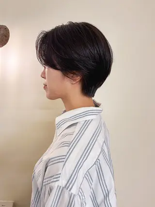 ショート カラー メンズハイトーン/栄 /イトウタケルのヘアスタイル