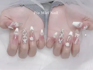 ネイル HANA 長さだしのネイルデザイン