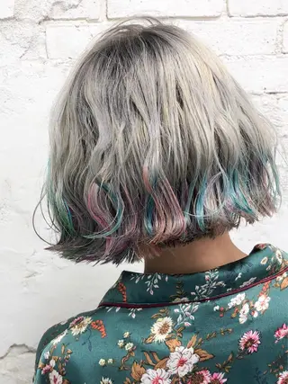 ショート カラー welring hair salonのヘアスタイル