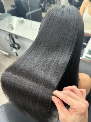 ロング 髪質改善・縮毛矯正 Taijuのヘアスタイル