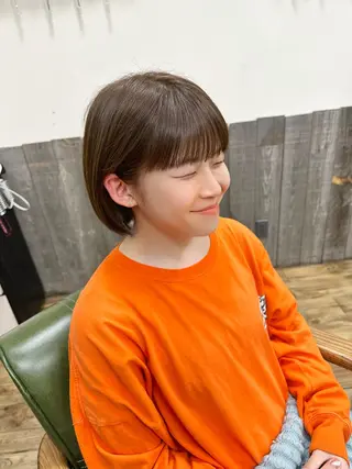 ショート カラー K＋★ ことねのヘアスタイル