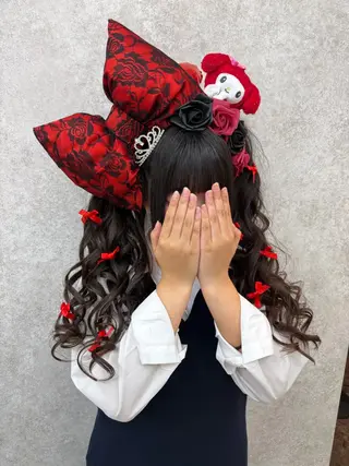 ロング ☘️はるみ☘️縮毛矯 正/カット/大宮のヘアスタイル