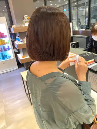ショート 💎【髪質改善/縮毛 矯正/田上貫太】💎のヘアスタイル