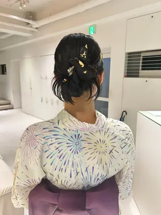 ヘアアレンジ 透明感カラー✮*｡ﾟ ayunaのヘアスタイル