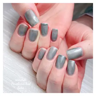ミディアム ネイル 🐾enen style 🐾のネイルデザイン