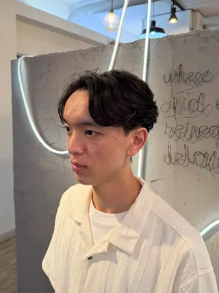 パーマ メンズ いぐちしょうた🫧 VISAGEbaskのヘアスタイル