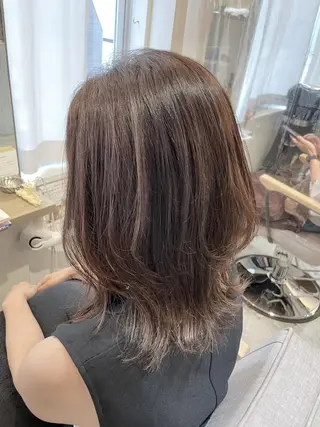 ミディアム 似合わせバランス得意 青野さくらのヘアスタイル
