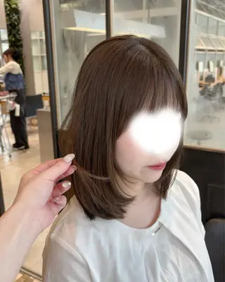 ミディアム 透明感カラー♡ Mahoのヘアスタイル