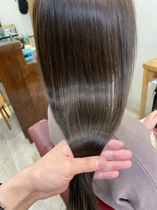 ミディアム カラー LAGOM hair 《池袋》のヘアスタイル