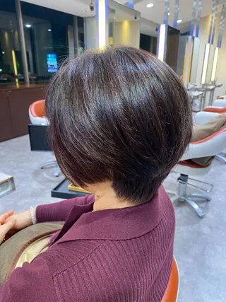 ショート 髪質改善/艶カラー /EisoAkariのヘアスタイル