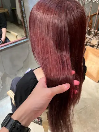 ロング カラー 中性的ヘア/ ナチュラル/トモキのヘアスタイル