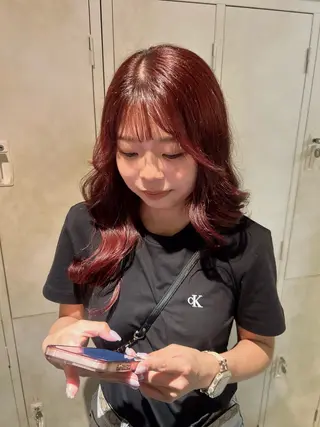 ロング 野田阪神/暖色カラー Kairi🐬のヘアスタイル