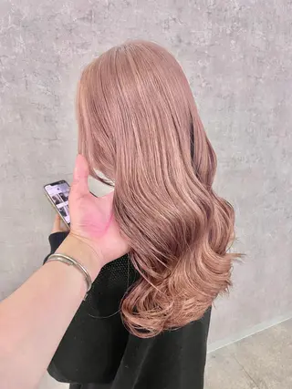 ロング カラー パーマ ヘアアレンジ メンズ キッズ ネイル マツエク・マツパ アイブロウ エビスザキレン/メン ズ/心斎橋🌳のヘアスタイル
