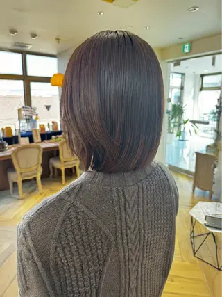 ショート 白髪ぼかし/髪質改善 濱走大輝のヘアスタイル