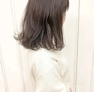 ミディアム カラー パーマ ヘアアレンジ インナーカラー/ KANAのヘアスタイル